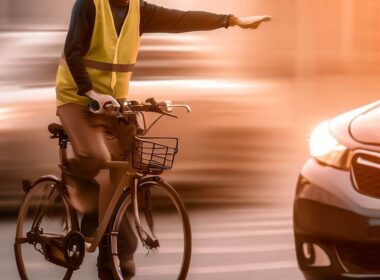 Czy kierujący rowerem może wyprzedzać jadące powoli pojazdy z ich prawej strony?