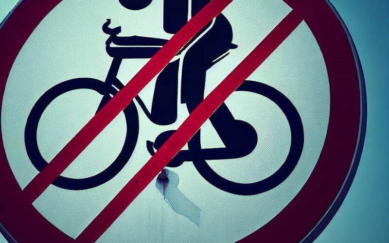 Czy na każdym skrzyżowaniu wyprzedzanie rowerzysty jest zawsze zabronione?